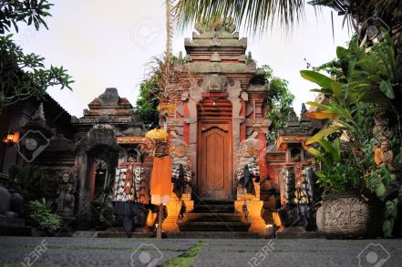 Hindu temple, Ubud, Bali